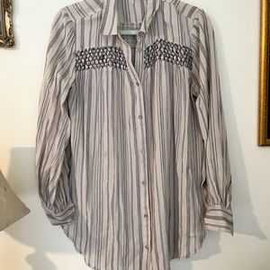 Medium Anthropologie oversized button down